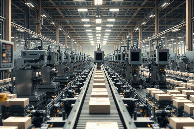 全自動吸盤碼垛機器人