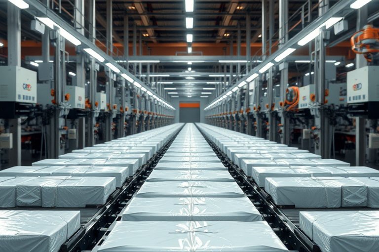 全自動塑料袋貼標一體機