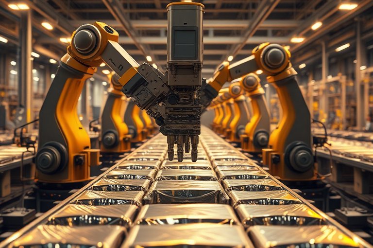 智能碼垛機：高效碼垛，提升物流效率